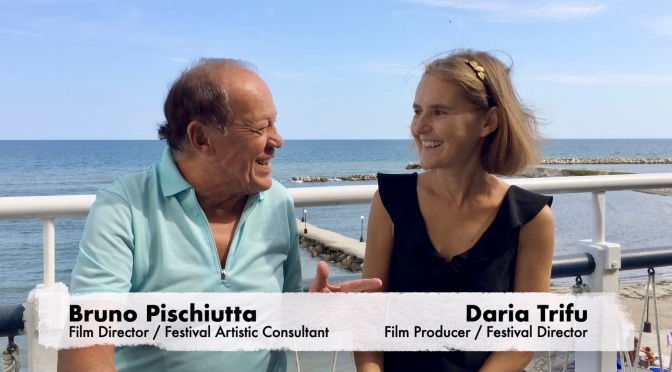 Film director Bruno Pischiutta and producer Daria Trifu host the 12th Global Nonviolent Film Festival