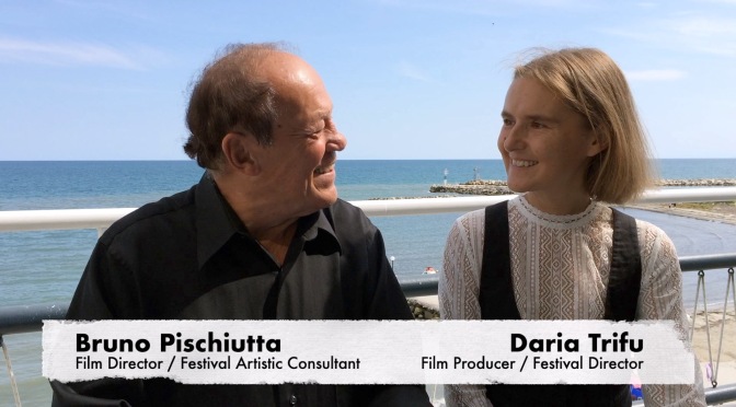 Film director Bruno Pischiutta and producer Daria Trifu host the 12th Global Nonviolent Film Festival
